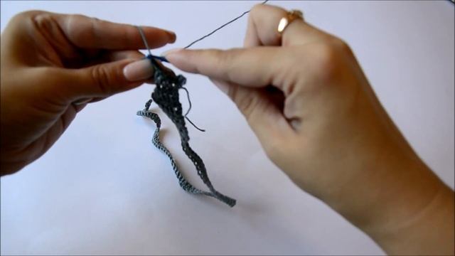 Закладка мышонок крючком