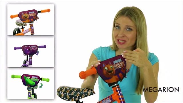 Беговел от 1 года Cosmic Zoo Balance с доп. колесами