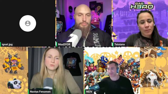 Gas Stream with Ru Team