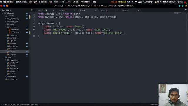 🔴 #6 - Easy Django - ToDo App - Edit & Delete Tod, The End Of Todo App.