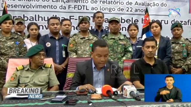 RTTL,EP - BREAKING NEWS 05-10-2023 “F-FDTL loke vaga 87 ba públiku liu husi aplikasaun on line”