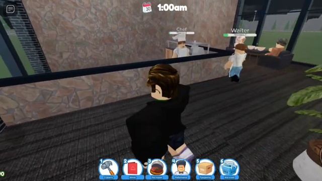 ОТКРЫЛ СВОЙ РЕСТОРАН. restaurant tycoon 2.