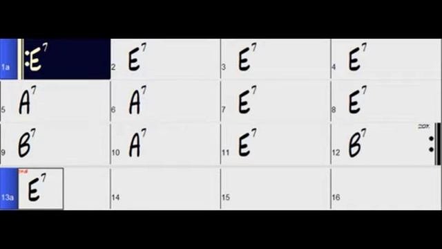 Bb Blues 01 E 100bpm groovy