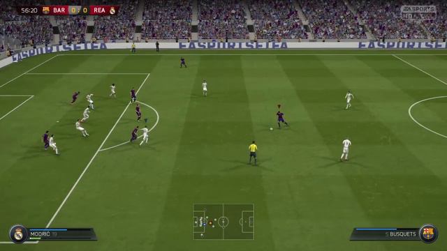 FIFA 15 Быстрый матч 0 0 BAR   REA, 1 тм