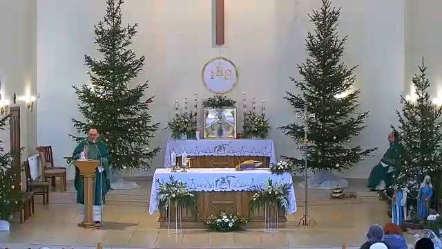 14.01.2024  Даугавпилсский Римско-католический приход Сердца Иисуса(Oтец Андрис Шевелс )