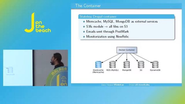 Drupal Extreme Scaling  - Zeki Vázquez - JOTB16