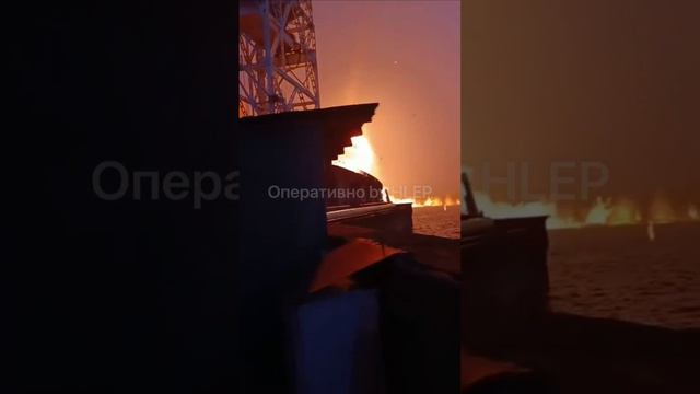 Прилёт ракеты Х101 по Днепровской ГЭС