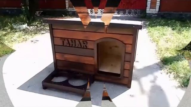 Будка для овчарки | Барбос 2XL | Красивая будка