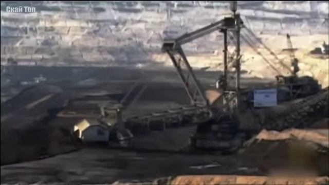 Один из самых больших Экскаваторов. 
Bagger 293