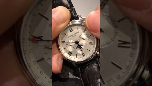How To Set Frederique Constant Classic Business Timer FC 270