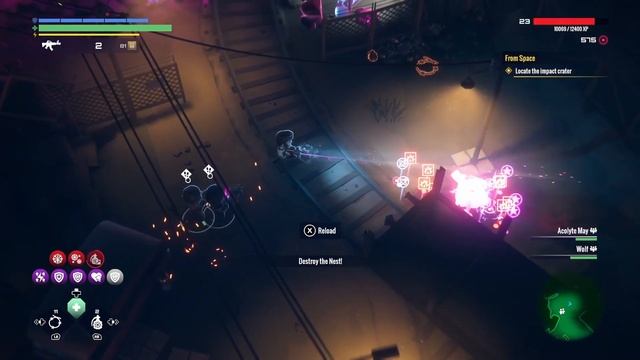 FROM SPACE Game Review - SPECTACULAR Co-op Twin-stick shooter! (Steam/Switch)