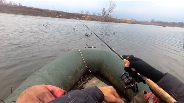 ЩУКА поздней осенью  Рыбалка вблизи Стерлитамака 8