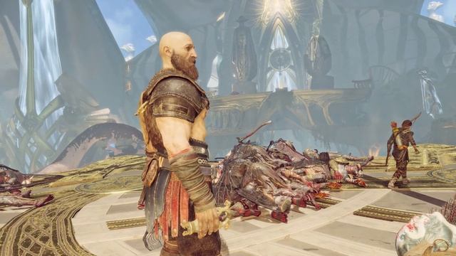 GOD OF WAR на ПК.Прохождение на русском/Part 7/.Ultra settings Full HD