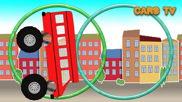 Развивающий мультик про большие машины  ▶ МОНСТР ТРАК ▶ Изучаем цвета