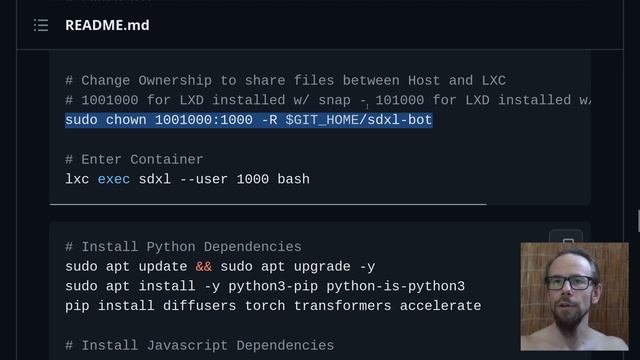 StableDiffusion-XL Bot for Discord using Linux Containers (LXC) and an Nvida GPU (Cuda).