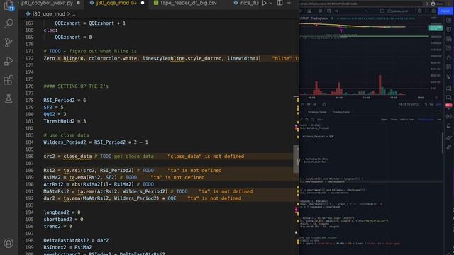 Tradingview Pinescript to Python Conversion [FULL TUTORIAL]