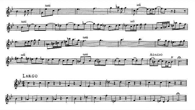 Play the Violin sheet music with Elizabeth Wallfisch/Locatelli: the most melting Concerto Op.4 #11