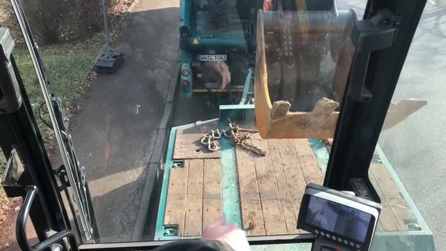 Погрузка CAT 316