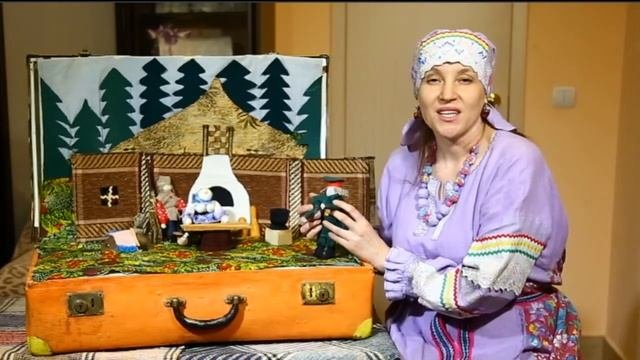 Кукольный театр  Каша из топора 