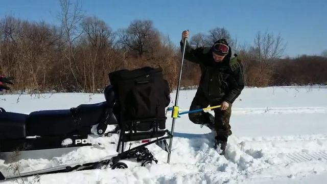 Домкрат для снегохода , квадроцикла " СПАСАТЕЛЬ"