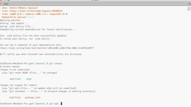 Snyk for Bitbucket Pipelines