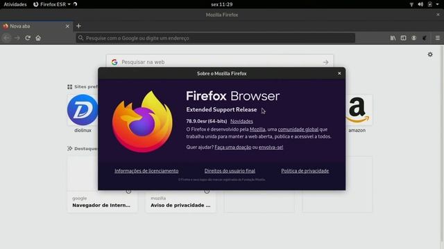 Uma semana (de estabilidade) com Linux - Debian Stable (GNOME)