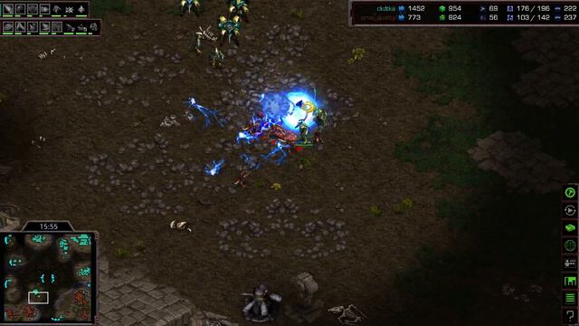 Starcraft FLASH PLAYS ZERG vs BEST SC Remastered Broodwar