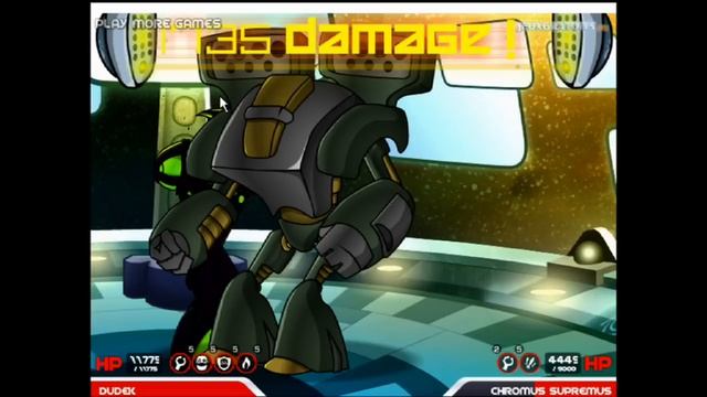 Moja postac w grze Chrome Wars Arena HD