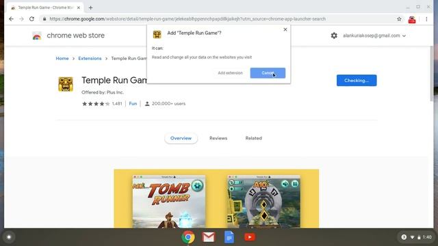how to download temple  run on Windows,Mac,chrome book.