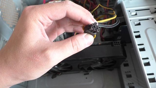 Как подключить видеокарту через 6 Pin PCI-e на Molex кабель переходник
