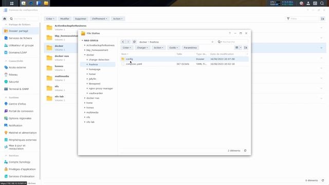Docker avec Synology : Container Manager