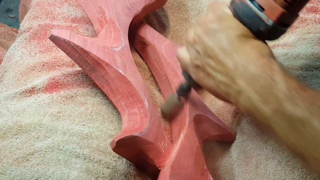 Powercarving: Red Birch Laminate
