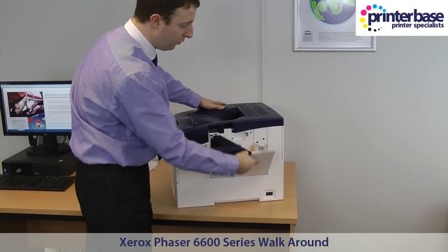 Xerox Phaser 6600 Colour Laser Printer Walkaround