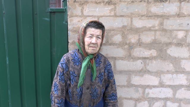 Поздравление ветеранов от Анастасии и ее друзей в Горловке