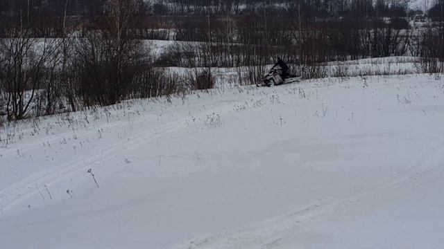Winter's day on Polaris rmk 800