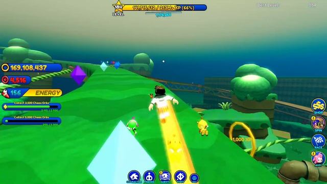 Roblox: Sonic Speed Simulator (PlayStation And XBOX) (GamePlay 23)