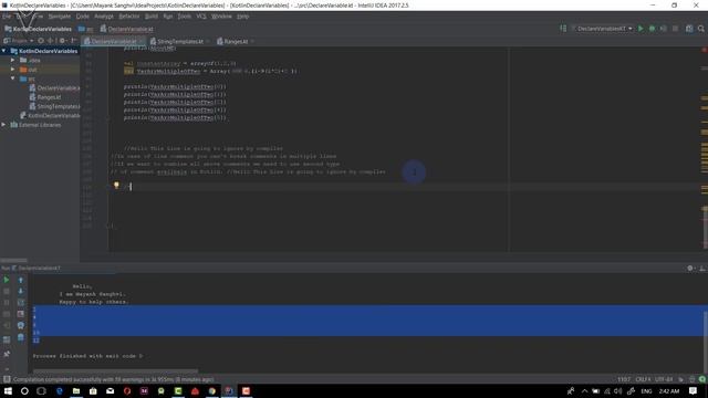 Kotlin Programming Language Comments