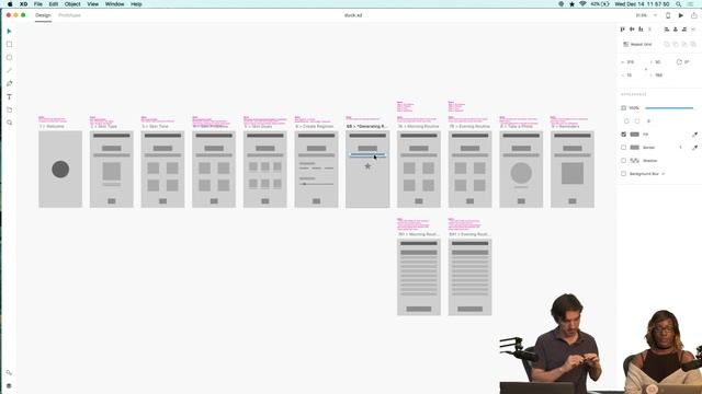 Live UI/UX Design with Amélie Lamont - hosted by Michael Chaize 2/3 | Adobe Creative Cloud