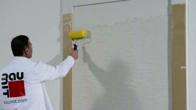 Baumit CreativTop инструкция по технике нанесения фактуры. Техника нанесения валиком