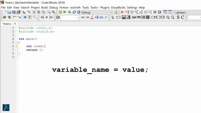 How to Declare, Initialize and Display value of int variable in C (Hands-on) | C Programming