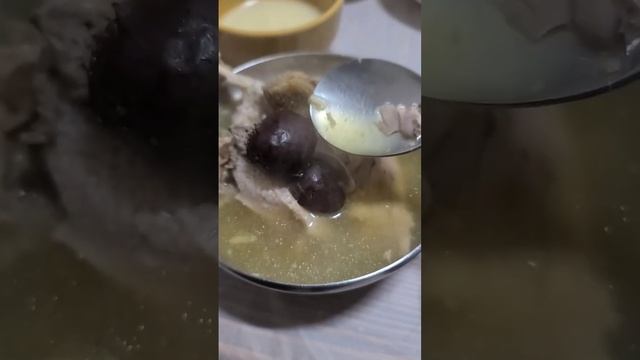 Суп из утки. Моя порция