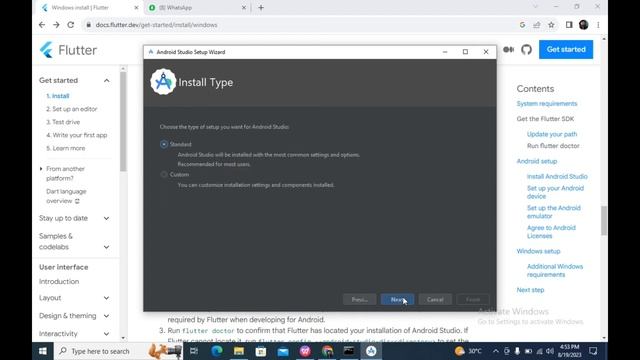 Download and Install Android Studio in Windows 10 | 2023 | Android Studio Giraffe @Allinone...786