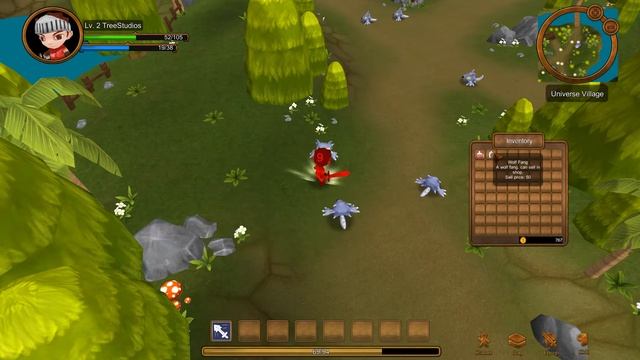 WOLF HUNTER GAMEPLAY - UNSTOPPABLE WOLF KILLER (RPG INDIE GAME)