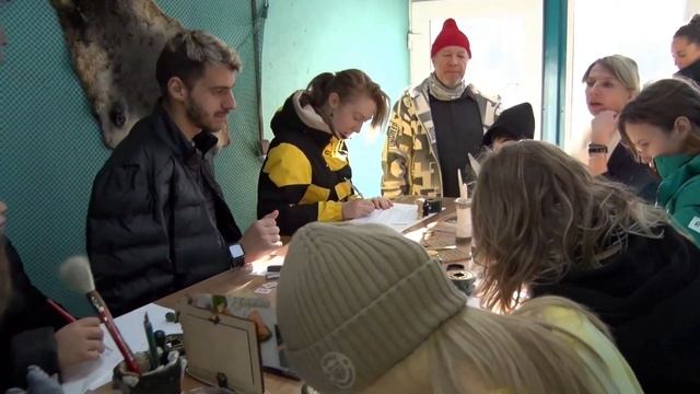 Почтовый дворик на "0" Версте на Камчатке