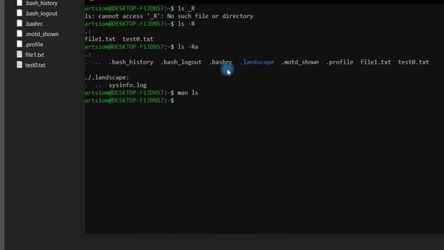 #2 Bash для тестировщика / ls, mkdir, rm команды