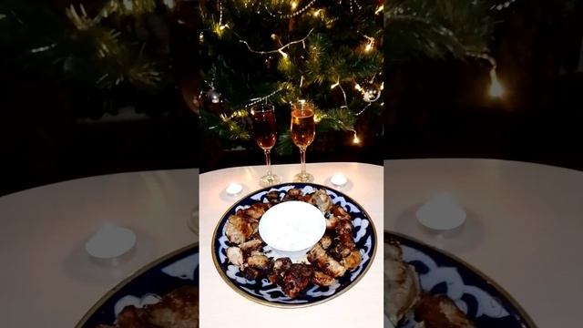 С Рождеством христовым. Отмечаем шашлыком
