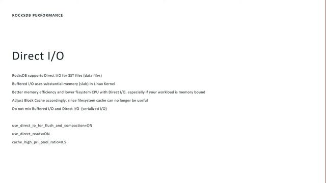 RocksDB Performance and Reliability Practics - Yoshinori Matsunobu - Percona Live 2022