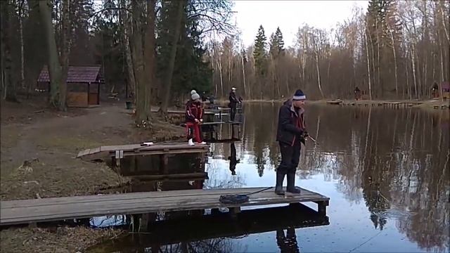 Открытие верхнего водоёма. Сектор форели найден. Клёвое место, Лосиный остров.