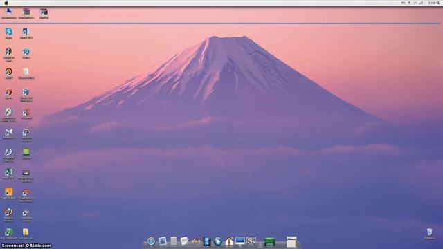 мени обзор №2 Mac OS X