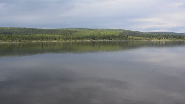 На моторной лодке по оз. Очаул